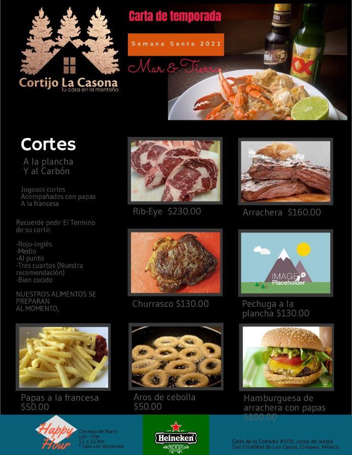 Cortijo La Casona & Bungalow Al Pie De La Montana San Cristobal de las Casas Bagian luar foto